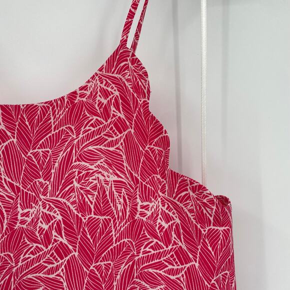 Lauren James Women's Pink & White Floral Halter Daisy Mini Swing Dress Sz Medium - Picture 7 of 12